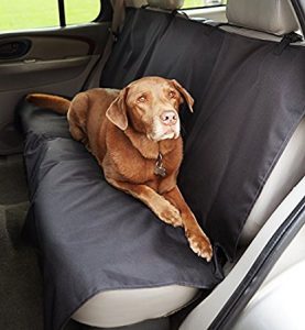 Accesorios para viajar con mascota. Funda para asiento de coche para mascotas